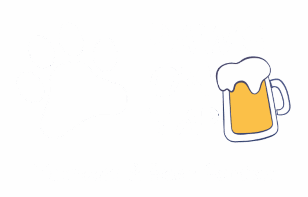 "Paws On Tap logo — Dog-friendly craft beer hangout in Whitestown and North Indy"