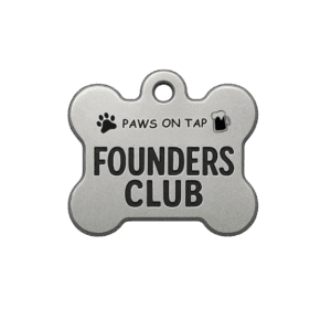 Paws On Tap Founders Club Silver Icon