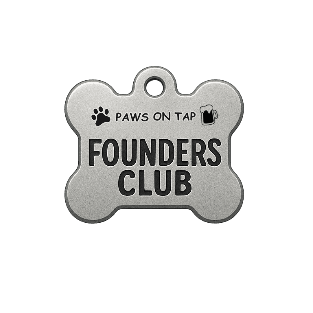 Paws On Tap Founders Club Silver Icon