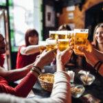 "Dog-friendly outdoor seating and craft beer at Paws On Tap in Whitestown"